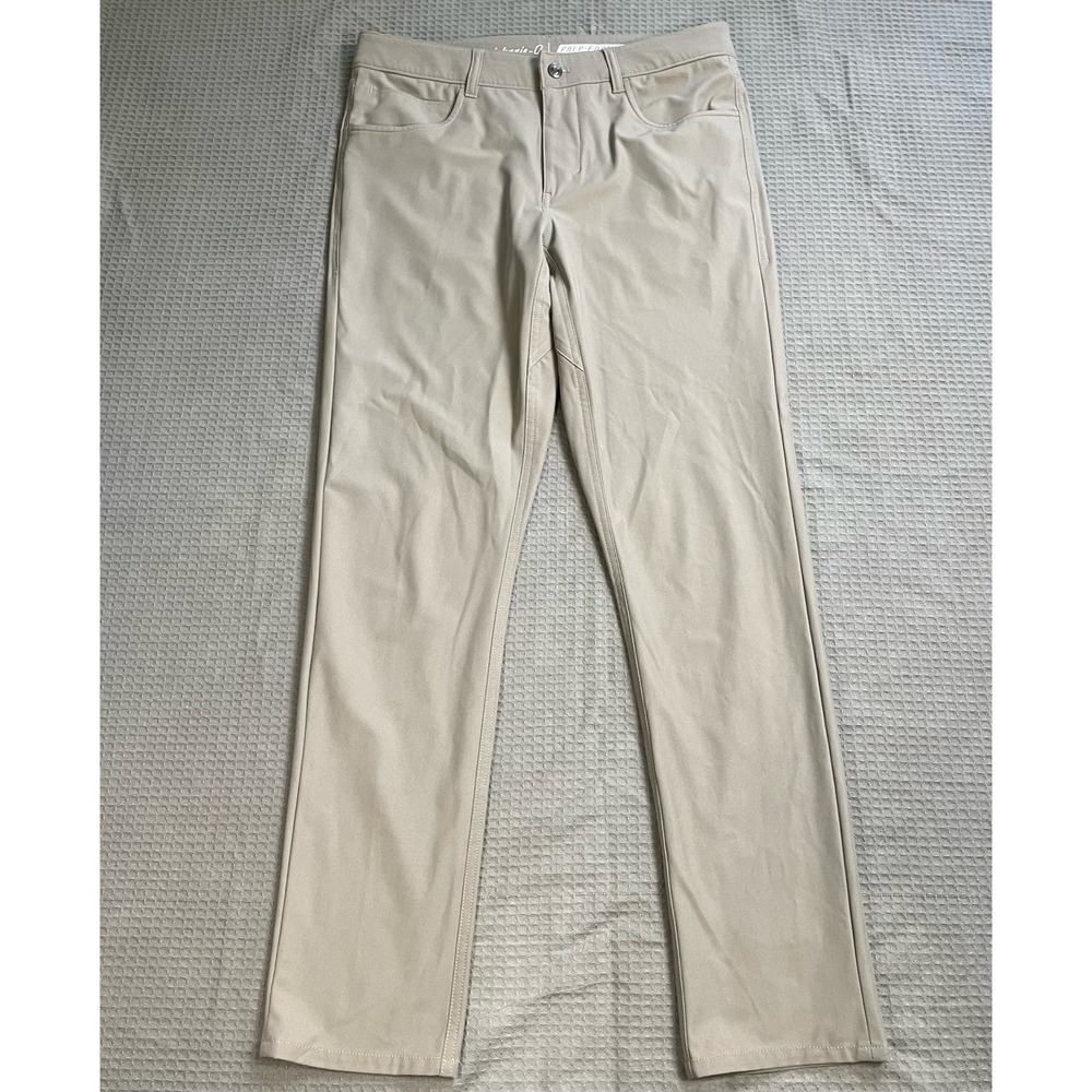 Johnnie-O Cross Country Prep-Formance Pants 32x32 Men's Khaki Performance